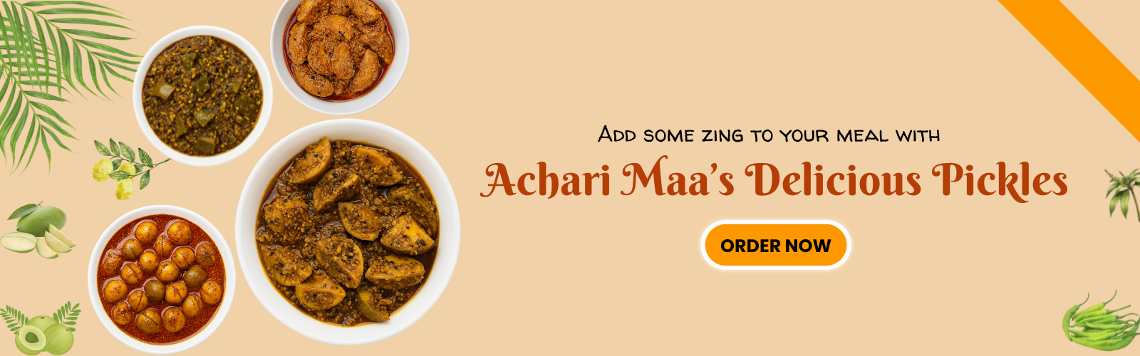 Orange Dynamic Dussehra Greetings Instagram Post (1600 x 500 px)